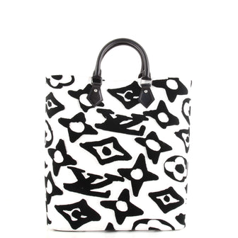 Louis Vuitton Cabas Limited Edition Urs Fischer Tufted Monogram Canvas