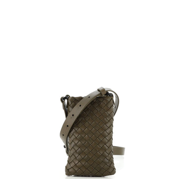 Bottega Veneta Crossbody Phone Holder Pouch Intrecciato Nappa
