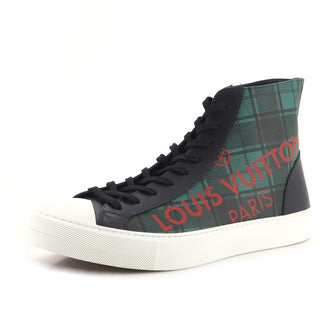 Louis Vuitton Men's Tattoo High-Top Sneakers Damier Tartan