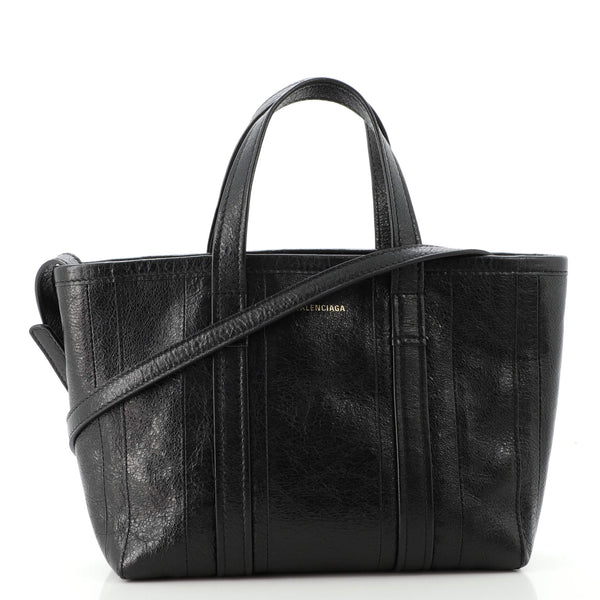 Balenciaga Barbes East-West Shopper Tote Leather Small 171876220