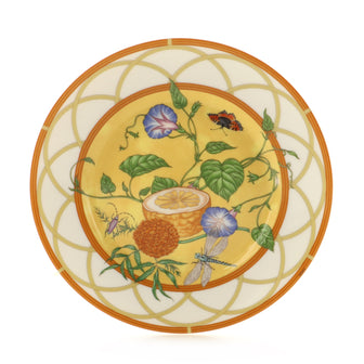 Hermes La Siesta Salad Plate Printed Porcelain