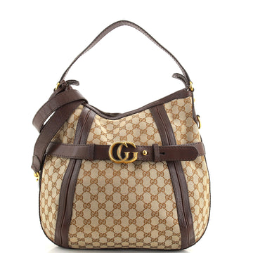 Gucci GG Running Hobo GG Canvas Medium