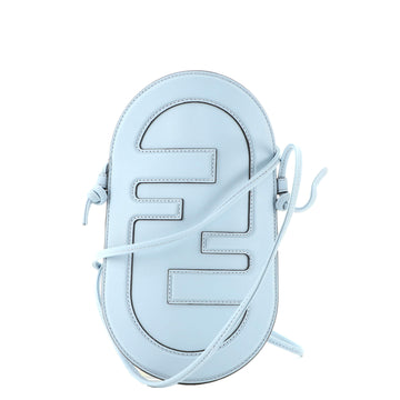 Fendi Oâ€™Lock Phone Pouch Leather with Suede