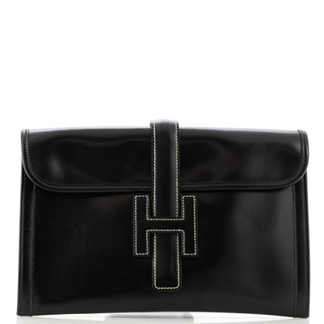 Hermes Jige Clutch Box Calf GM