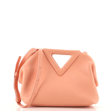 Bottega Veneta Point Shoulder Bag Leather Small