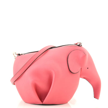 Loewe Elephant Crossbody Bag Leather Mini