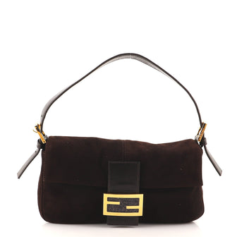 Fendi Baguette Bag Suede