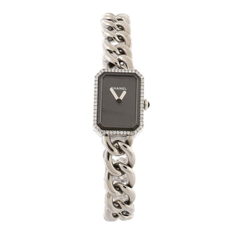 Chanel Premiere Chain Quartz Watch Stainless Steel with Diamond  Bezel 16