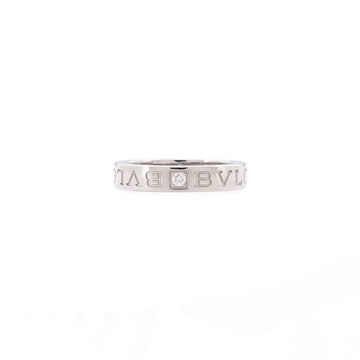 Bvlgari BVLGARI Band Ring 18K White Gold with Diamond
