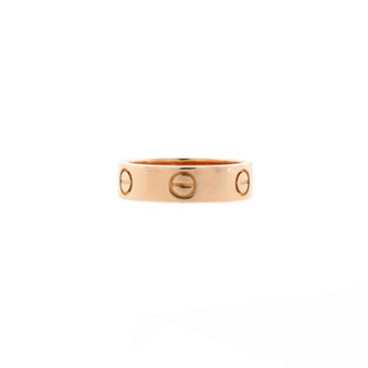 Cartier Love Band Ring 18K Rose Gold