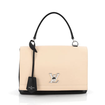 Louis Vuitton Lockme II Bag Leather Black 1719001