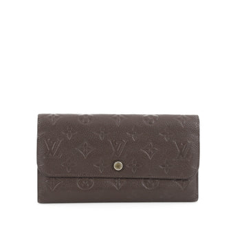 Louis Vuitton Virtuose Wallet Monogram Empreinte Leather Brown