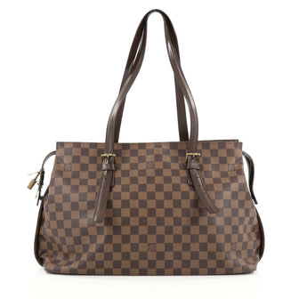Louis Vuitton Chelsea Handbag Damier Brown