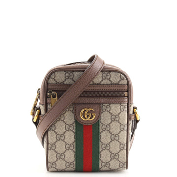 Gucci Ophidia Messenger Bag GG Coated Canvas Mini