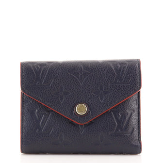 Louis Vuitton Victorine Wallet Monogram Empreinte Leather
