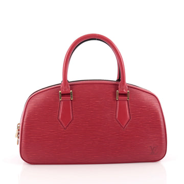 Louis Vuitton Jasmin Bag Epi Leather red