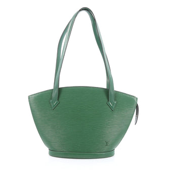 Louis Vuitton Saint Jacques Handbag Epi Leather PM Green