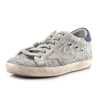 Golden Goose Women's Superstar Sneakers Glitter Leather
