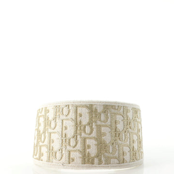 Christian Dior D-Oblique Headband Oblique Canvas