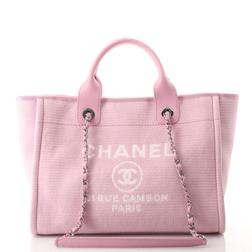 Chanel Deauville NM Tote Mixed Fibers Small