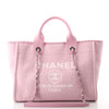 Chanel Deauville NM Tote Mixed Fibers Small Green 2185861