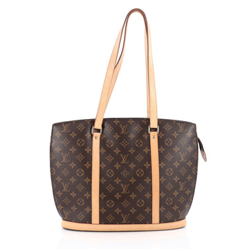 Louis Vuitton Babylone Handbag Monogram Canvas brown