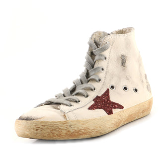 Golden Goose Women's High-Top Mid Star Sneakers Leather