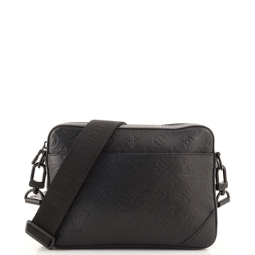 Louis Vuitton Duo Messenger Bag Monogram Shadow Leather