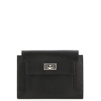 Hermes Kelly Pocket Compact Wallet Epsom