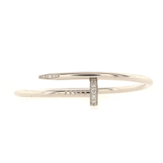 Cartier Juste un Clou Bracelet 18K White Gold with Diamonds Classic