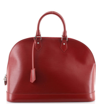 Louis Vuitton Alma Handbag Epi Leather GM
