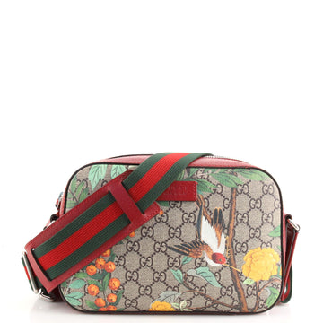 Gucci Camera Shoulder Bag Tian Print GG Coated Canvas Medium