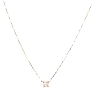 Cartier C de Cartier Necklace 18K White Gold and Diamond 0.24CT