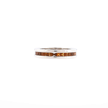 Bvlgari B.Zero1 One Band Ring 18K White Gold and Citrine