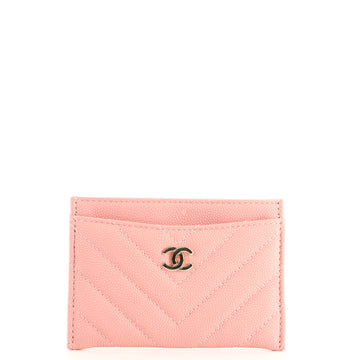 Chanel Classic Card Holder Quilted Caviar