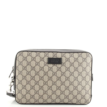 Gucci Original Wristlet GG Coated Canvas