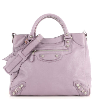 Balenciaga Velo Classic Studs Bag Leather Medium