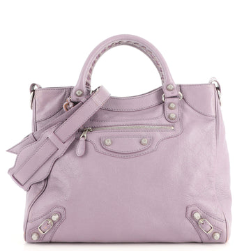 Balenciaga Velo Classic Studs Bag Leather Medium
