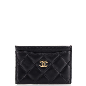 Chanel Classic Card Holder Quilted Lambskin
