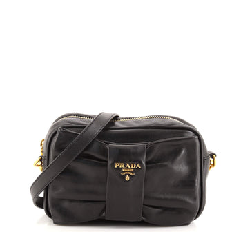 Prada Bow Camera Crossbody Bag Nappa Leather