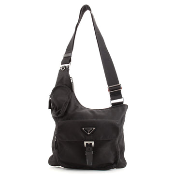 Prada Sling Messenger Bag Tessuto Medium