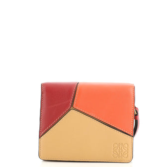 Loewe Puzzle Zip Wallet Leather Compact