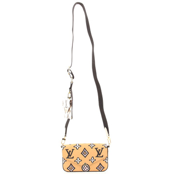 Louis Vuitton Felicie Strap & Go Handbag Wild at Heart Monogram Giant