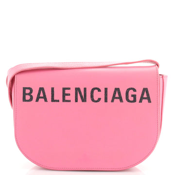 Balenciaga Logo Ville Day Bag Leather Small