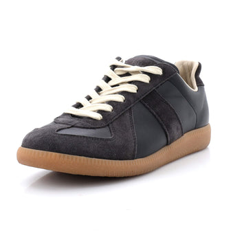 Maison Margiela Men's Replica Sneakers Leather with Suede