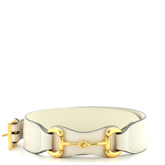 Gucci Horsebit Buckle Belt Leather Wide