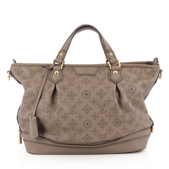 Louis Vuitton Stellar Handbag Mahina Leather PM Neutral