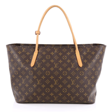 Louis Vuitton Raspail Tote Monogram Canvas MM Brown