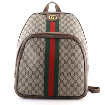 Gucci Ophidia Backpack GG Coated Canvas Medium