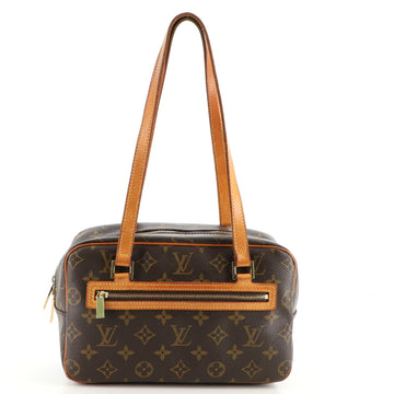 Louis Vuitton Cite Handbag Monogram Canvas MM